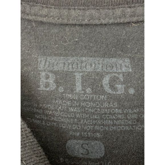International big black graphic T-shirt biggie smalls notorious big size small 5 - Picture 5 of 6